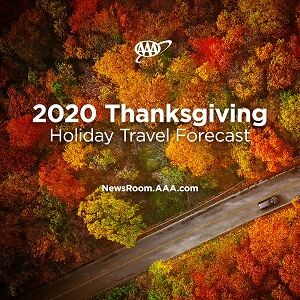 AAA: Fewer Thanksgiving Travelers Amid Pandemic